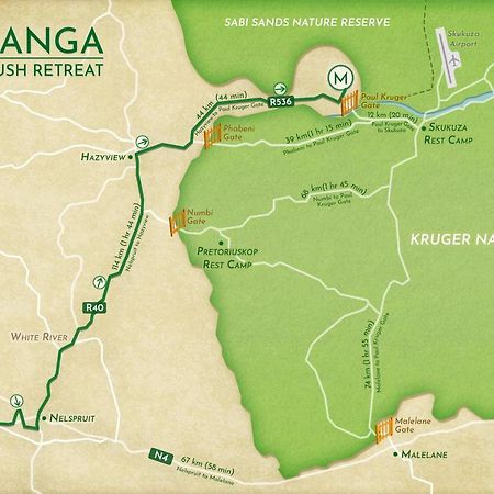 Hotel Mananga Bush Camp Skukuza Exteriér fotografie